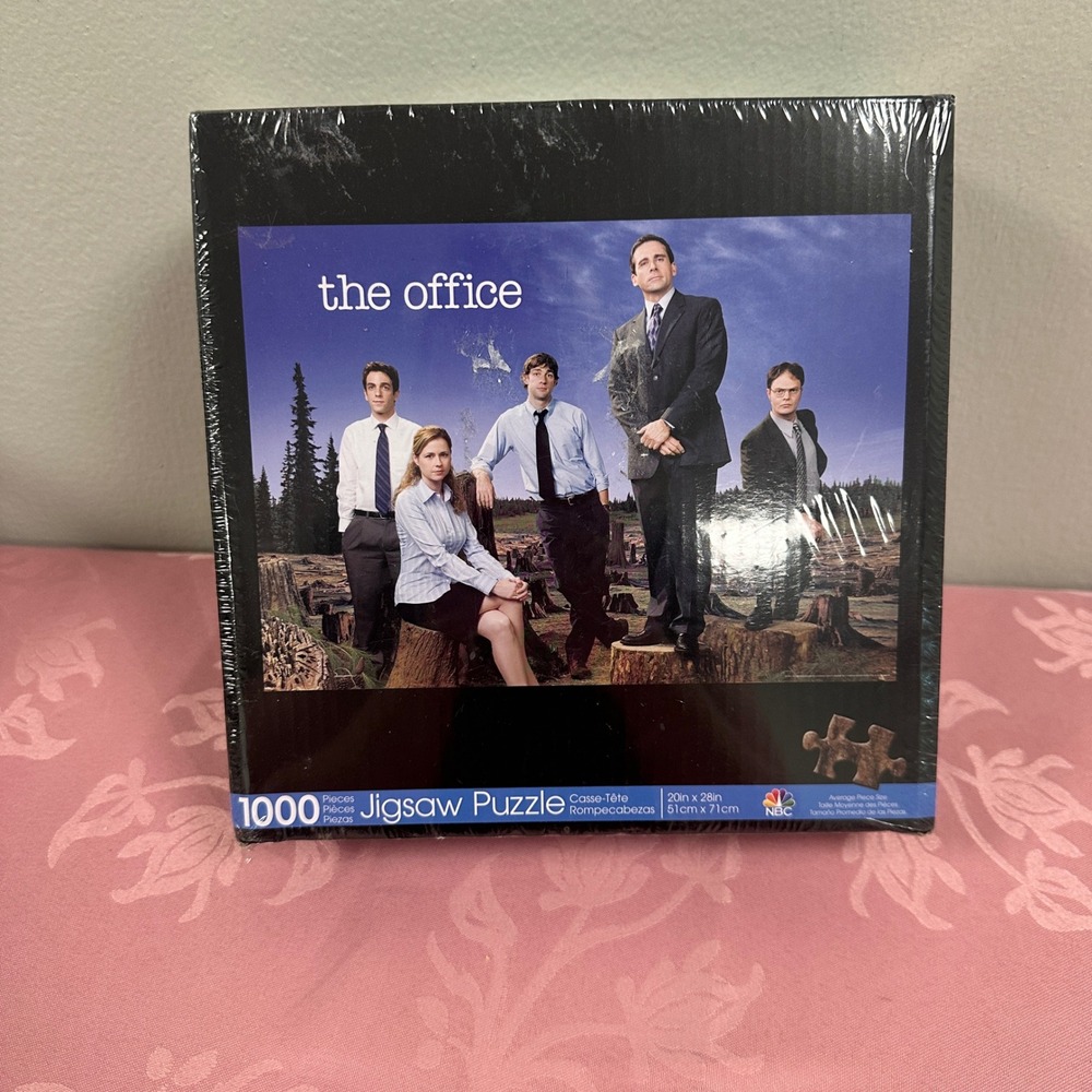 The Office 1000 Piece Jigsaw Puzzle Aquarius NBC Michael Scott Dwight New Sealed